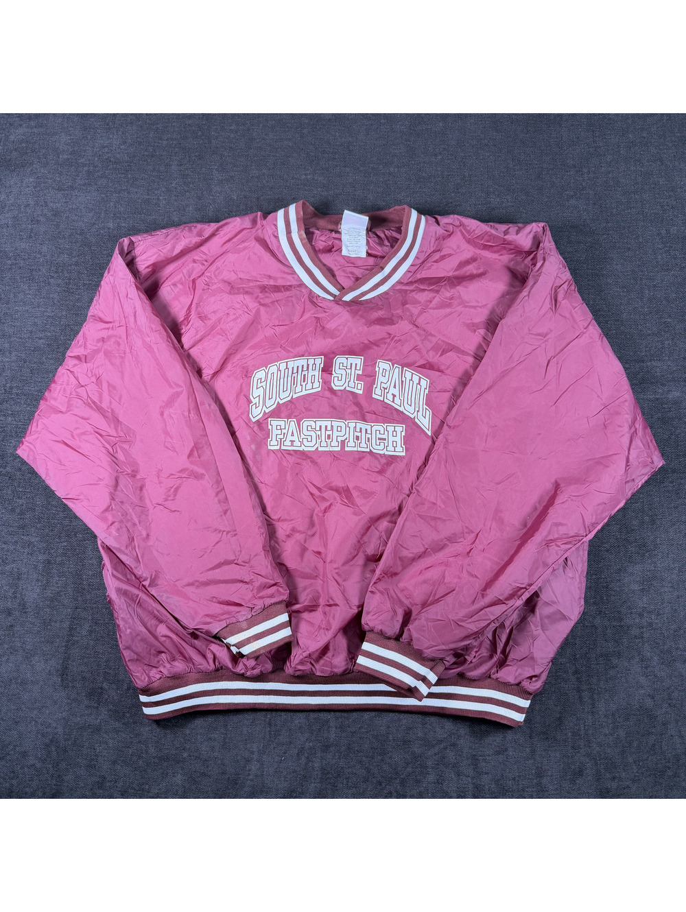 High Five Adult Large South St. Paul Fastpitch Nylon Pullover Jacket